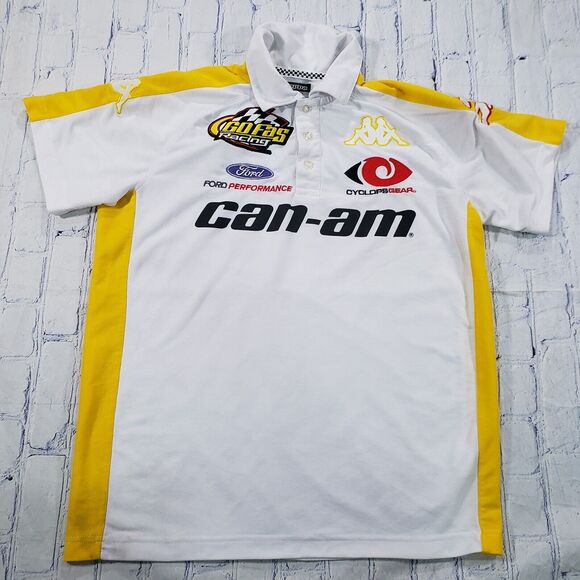 FORD PERFORMANCE Can-Am Kappa MENS S Racing Jeffrey Earnhardt #32 Polo NASCAR - Picture 1 of 12